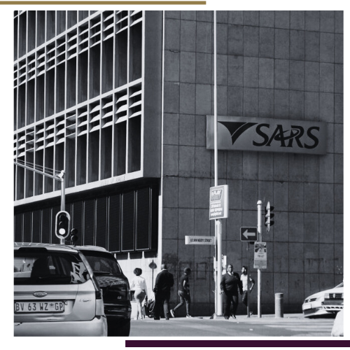 sars building picture in black and white
